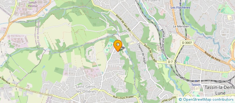 localisation de l'entreprise EWINCHER  SAINT-GENIS-LES-OLLIERES