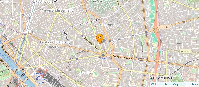 localisation de l'entreprise EWING 1  PARIS