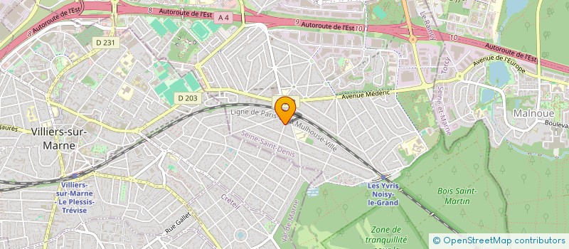 localisation de l'entreprise EWIS  NOISY-LE-GRAND