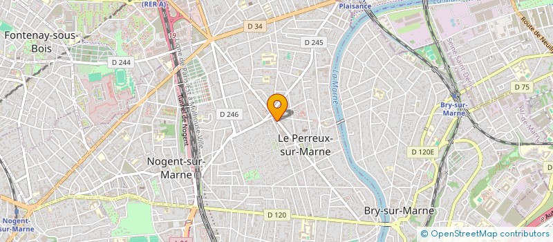 localisation de l'entreprise EWO à LE PERREUX-SUR-MARNE