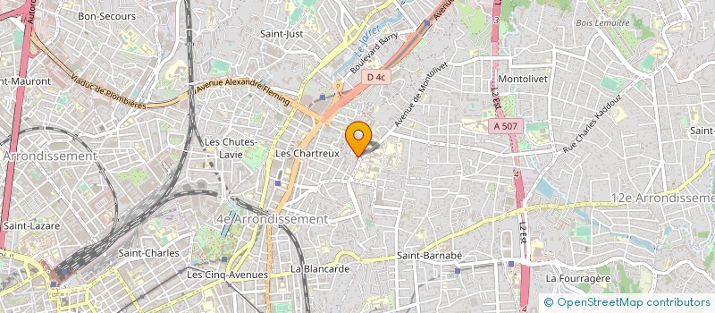 localisation de l'entreprise EWONDO à MARSEILLE