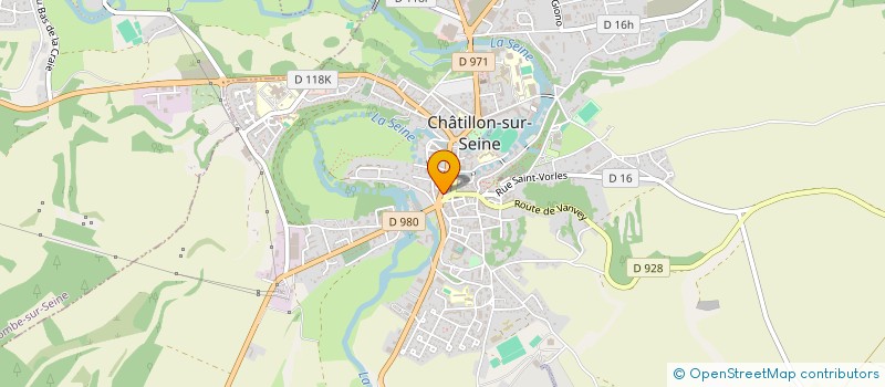 localisation de l'entreprise EX AEQUO  CHATILLON-SUR-SEINE