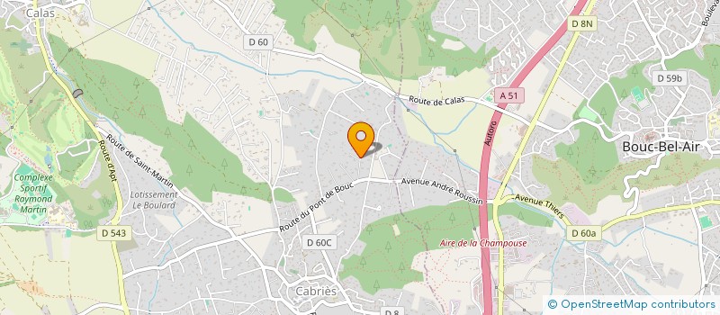 localisation de l'entreprise EX AEQUO  ISTRES