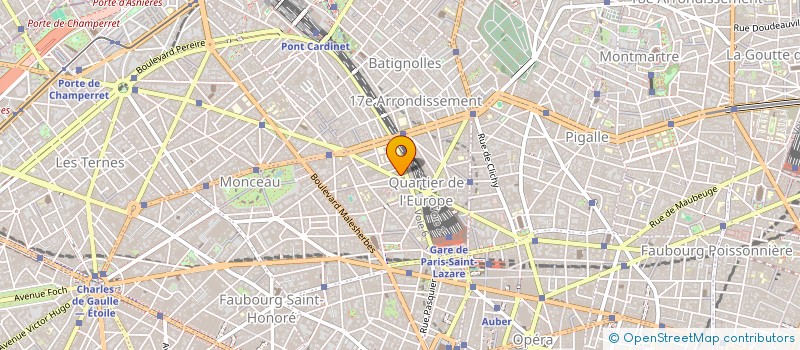 localisation de l'entreprise EX-ANTE  PARIS