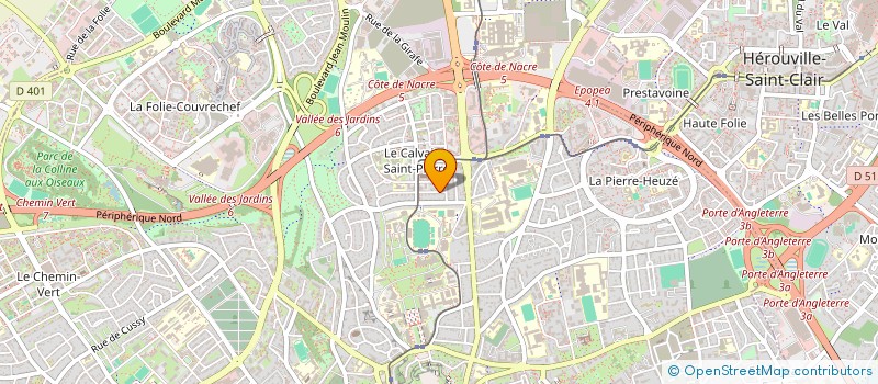 localisation de l'entreprise EX-CEYLAN à CAEN