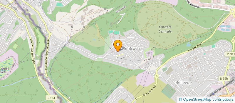 localisation de l'entreprise EX- ECO  FORBACH