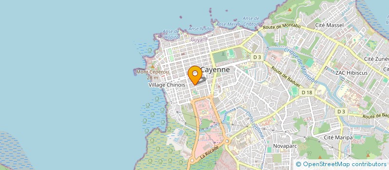 localisation de l'entreprise EX FAMILIA  CAYENNE