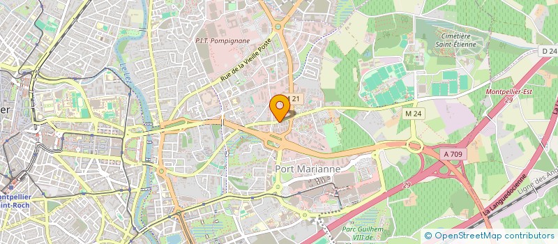 localisation de l'entreprise EX-IA PARTNERS à MONTPELLIER