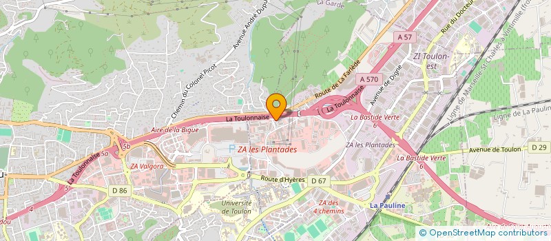 localisation de l'entreprise EX MACHINA STUDIO  LA GARDE