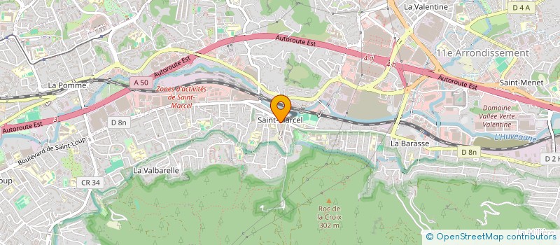 localisation de l'entreprise EX MENUISERIE à MARSEILLE