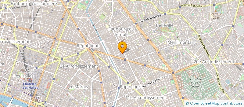 localisation de l'entreprise EX NIHILO à PARIS