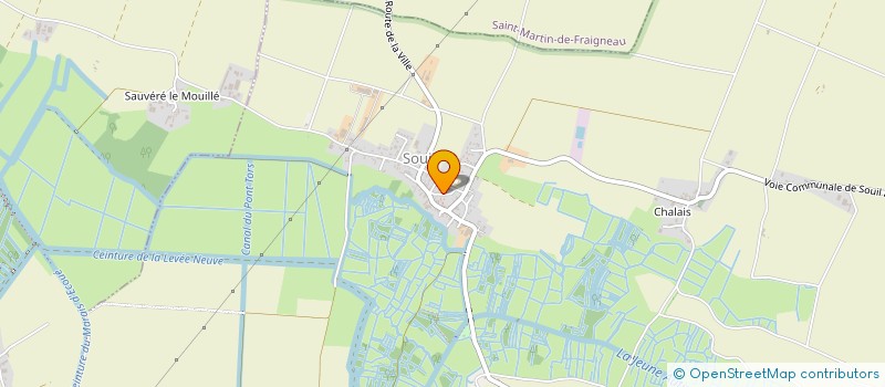 localisation de l'entreprise EX NIHILO  SAINT-PIERRE-LE-VIEUX