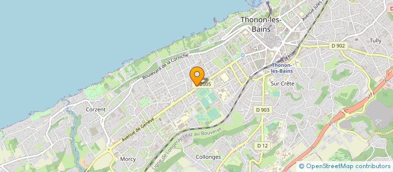 localisation de l'entreprise EX NIHILO à THONON-LES-BAINS