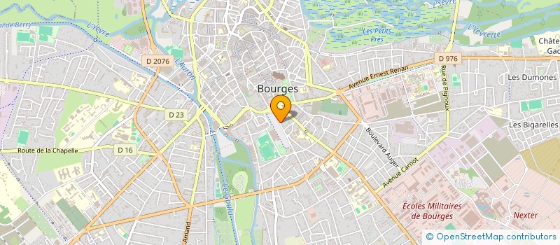 localisation de l'entreprise EX.O.NEO  BOURGES