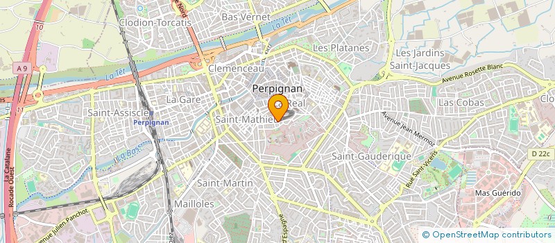 localisation de l'entreprise EX + PO à PERPIGNAN