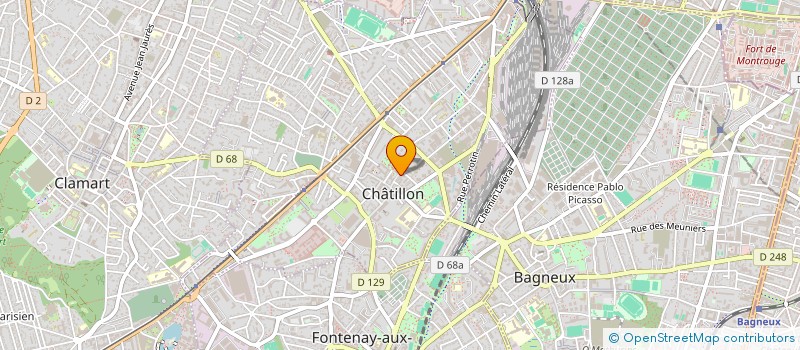 localisation de l'entreprise EX TEMPORE  BRUZ