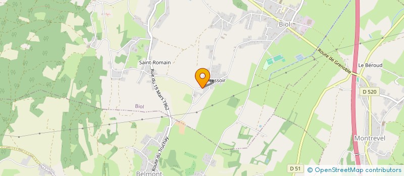 localisation de l'entreprise EX-TERRIOR  BIOL