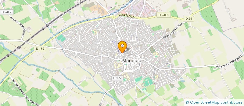 localisation de l'entreprise EX TRIBU MEA  MAUGUIO