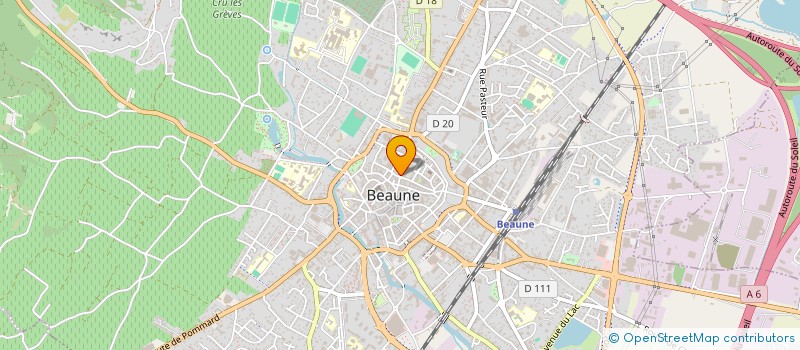 localisation de l'entreprise EX VOTO à BEAUNE