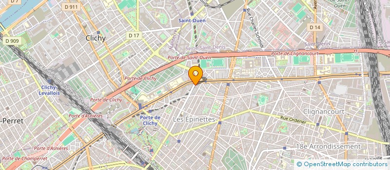 localisation de l'entreprise EXA DECORATION  PARIS