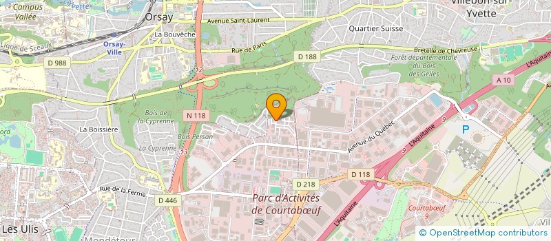 localisation de l'entreprise EXA ECS à LES ULIS