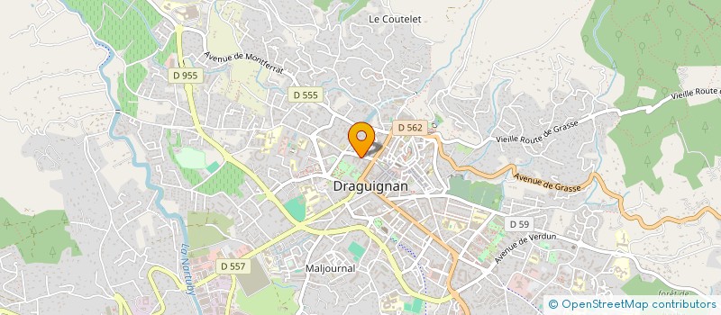 localisation de l'entreprise EXA'RENT à DRAGUIGNAN