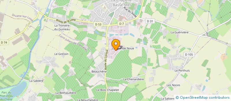 localisation de l'entreprise EXA.SEAL à DIVATTE-SUR-LOIRE