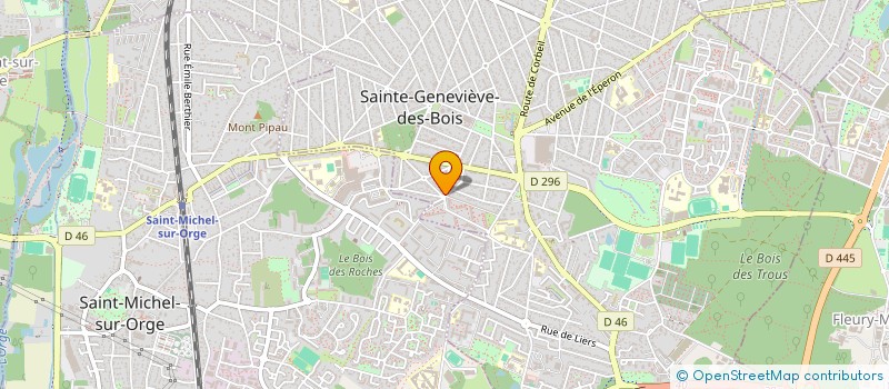 localisation de l'entreprise EXA TECHNIQUE à SAINTE-GENEVIEVE-DES-BOIS