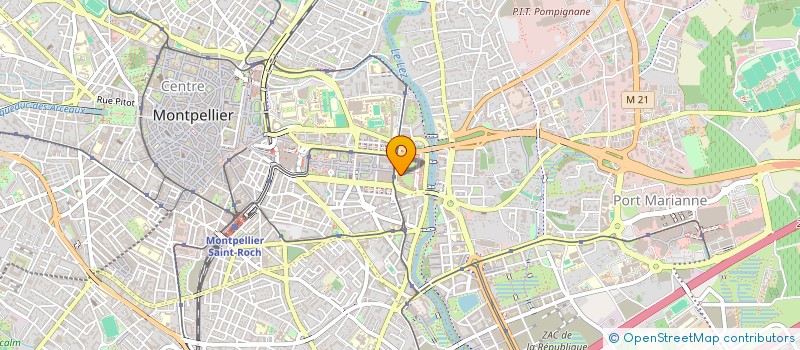 localisation de l'entreprise EXACCO à MONTPELLIER