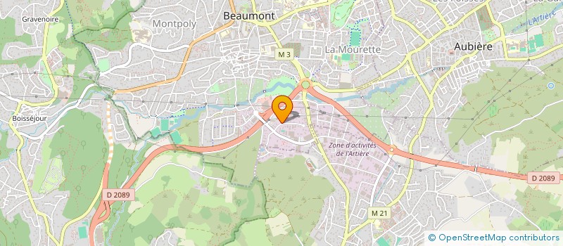 localisation de l'entreprise EXACT EXPERTISE COMPTABLE AUDIT CONSEIL  BEAUMONT