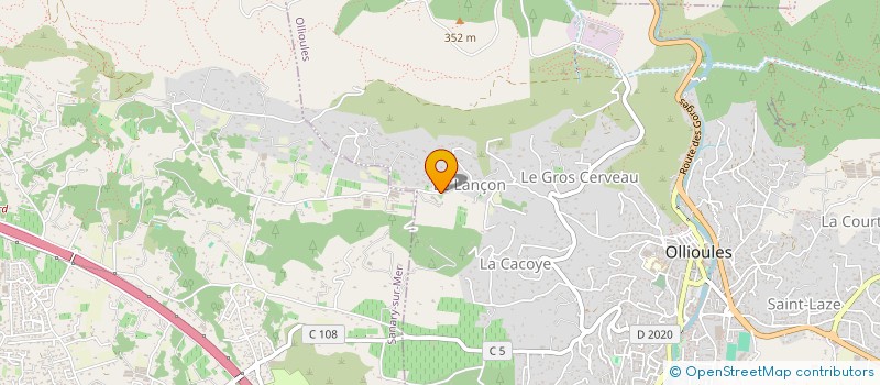 localisation de l'entreprise EXACT'ITUDE à OLLIOULES