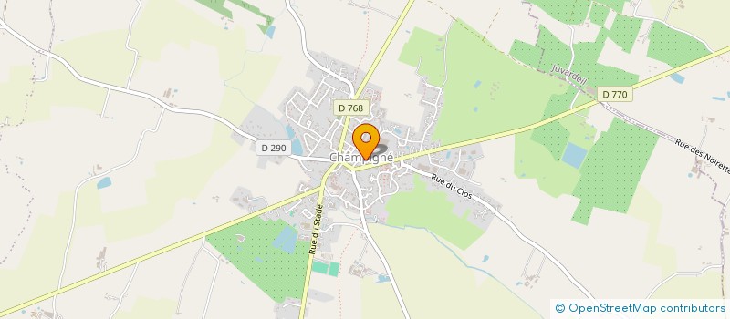 localisation de l'entreprise EXADIS à LES HAUTS-D'ANJOU