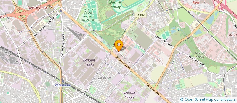 localisation de l'entreprise EXADIS  SAINT-PRIEST