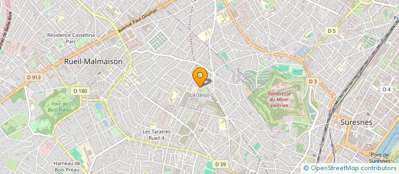localisation de l'entreprise EXAE3 à RUEIL-MALMAISON