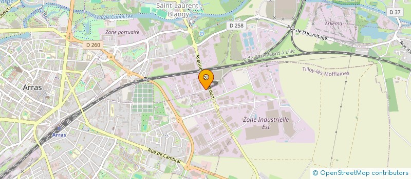 localisation de l'entreprise EXAEQUO INGENIERIE  ANZIN-SAINT-AUBIN