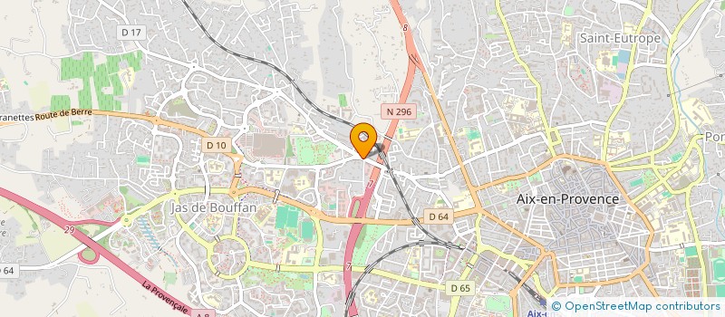 localisation de l'entreprise EXAGONE à AIX-EN-PROVENCE