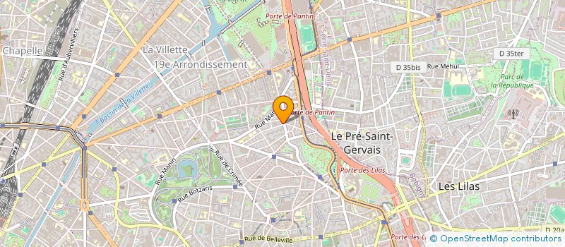 localisation de l'entreprise EXAHERTZ CONSEIL  PARIS