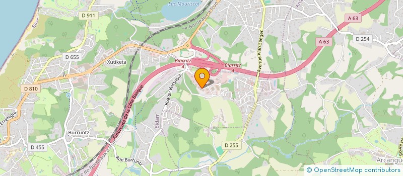 localisation de l'entreprise EXAKIS NELITE GROUPE à BIDART