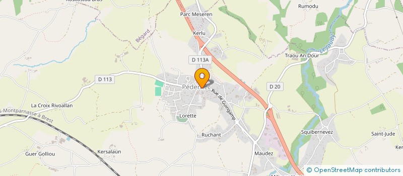 localisation de l'entreprise EXAKORDIO à LOUARGAT