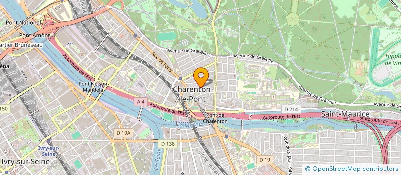 localisation de l'entreprise EXAL71  CHARENTON-LE-PONT