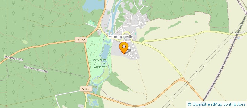 localisation de l'entreprise EXALEASE  ERMENONVILLE