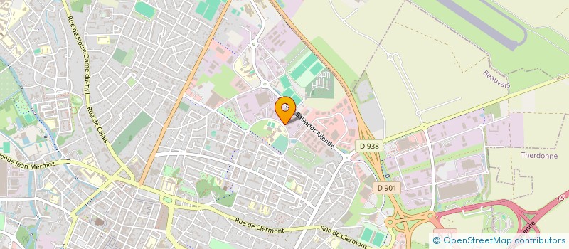 localisation de l'entreprise EXALIANCE à BEAUVAIS