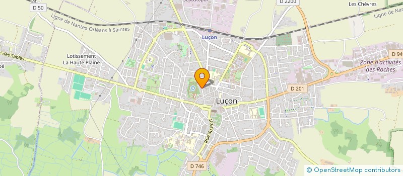 localisation de l'entreprise EXALTA  LUCON