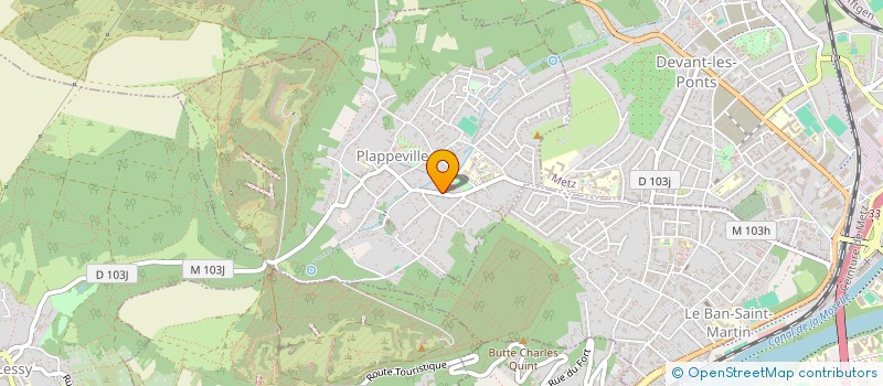 localisation de l'entreprise EXALTI  PLAPPEVILLE