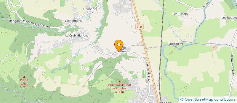 localisation de l'entreprise EXALU  CHAMPDIEU