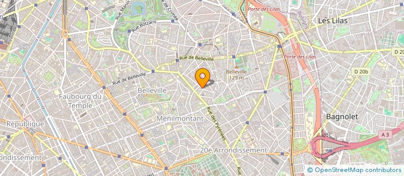 localisation de l'entreprise EXAM à PARIS