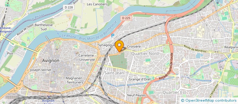 localisation de l'entreprise EXAM SECOND OEUVRE à AVIGNON