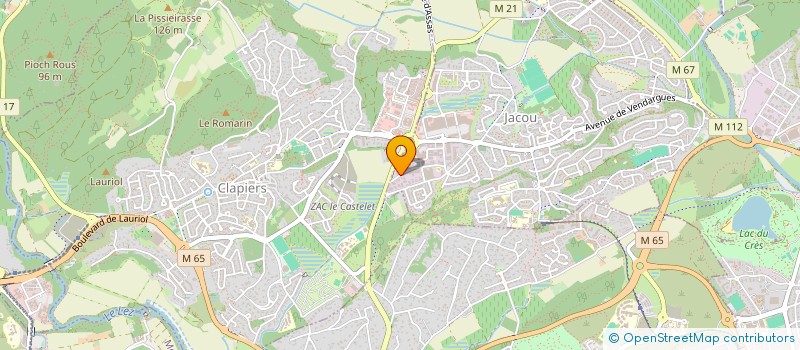 localisation de l'entreprise EXAMENS ET CONCOURS EN FRANCHE-COMTE BOURGOGNE  JACOU