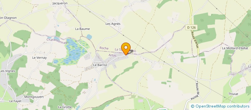 localisation de l'entreprise EXAMES  ARTAS