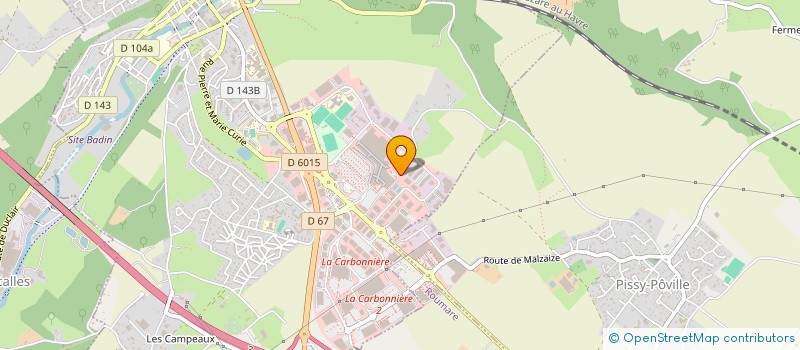 localisation de l'entreprise EXAMIA CONSEIL  BARENTIN